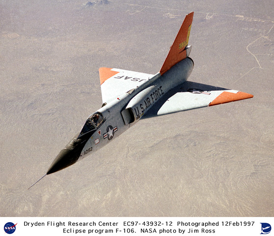 F-106 Delta Dart in service with NASA